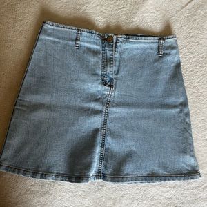 Vintage jean skirt